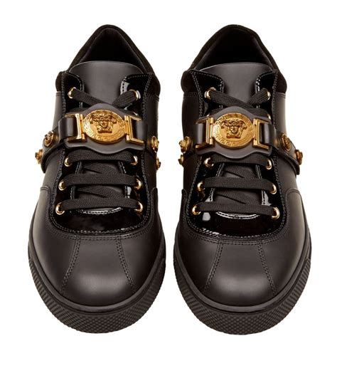 versace medusa strap trainers|versace medusa shoes.